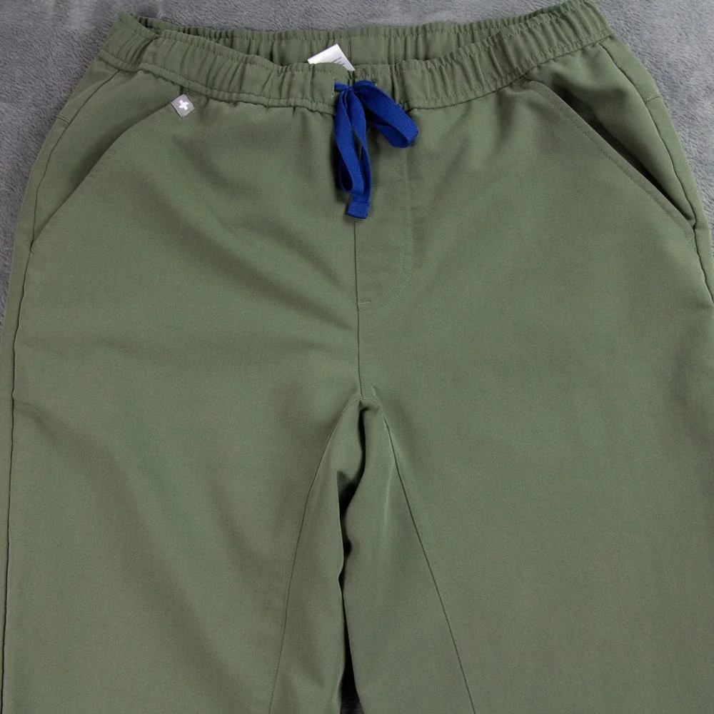 FIGS Technical‎ Collection Mens S Olive Green Jogger Scrub Pants
